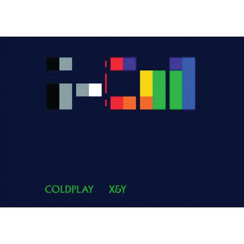 Coldplay X & Y Post Card Front