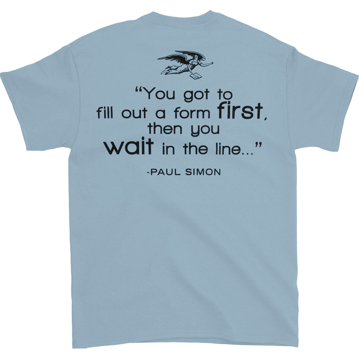 Paul Simon Afterlife/Lyrics T-shirt