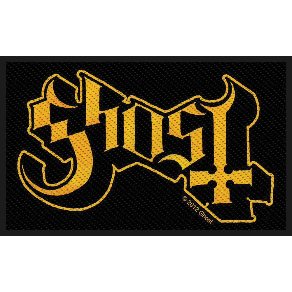 Ghost Logo Woven Patch