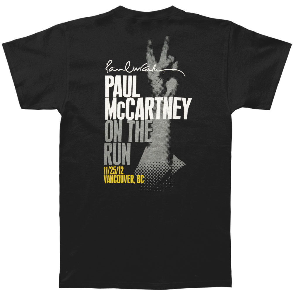 Beatles On The Run Vancouver Slim Fit T-shirt Back