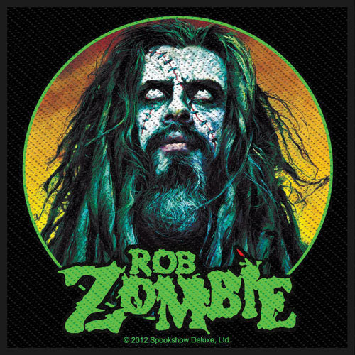 Rob Zombie Zombie Face Woven Patch