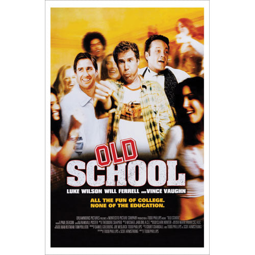 Old School Movie Sheet Domestic Poster