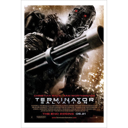 Terminator Salvation Domestic Poster Front