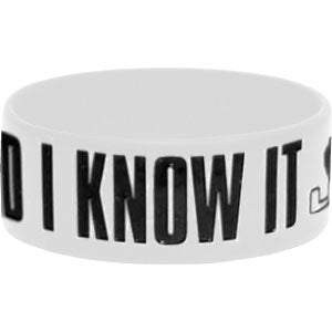 LMFAO I'm Sexy And I Know It Rubber Bracelet Back