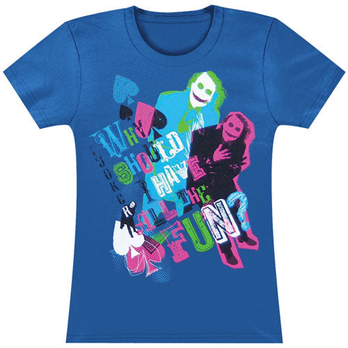 Batman Joker Soft Junior Top Front