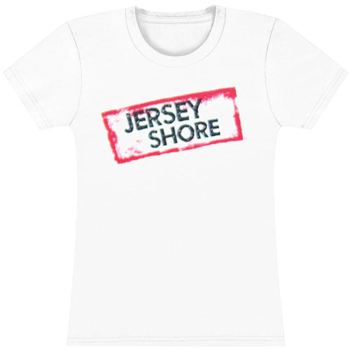 Jersey Shore Stamp Soft Junior Top Front