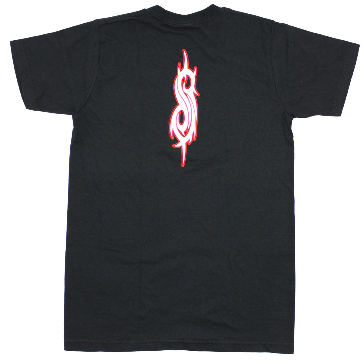 Slipknot Red Outlined Logo T-shirt Back