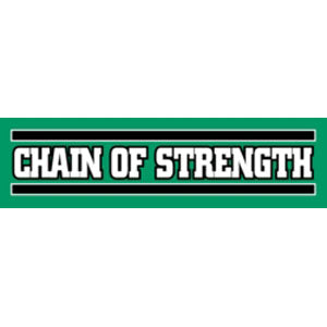 Chain Of Strength Logo Sticker Front