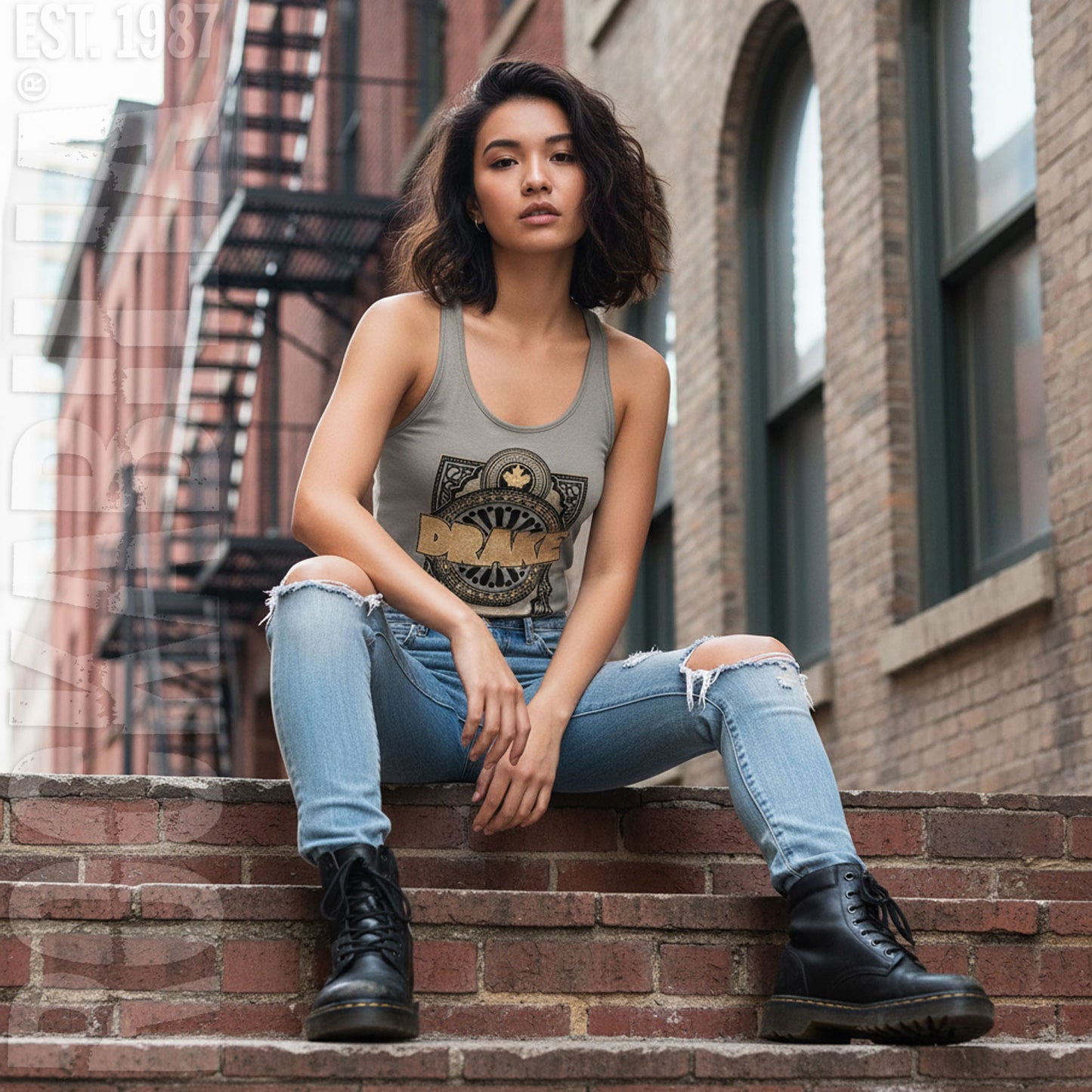Drake Maple Leaf Womens Tank Alt 2