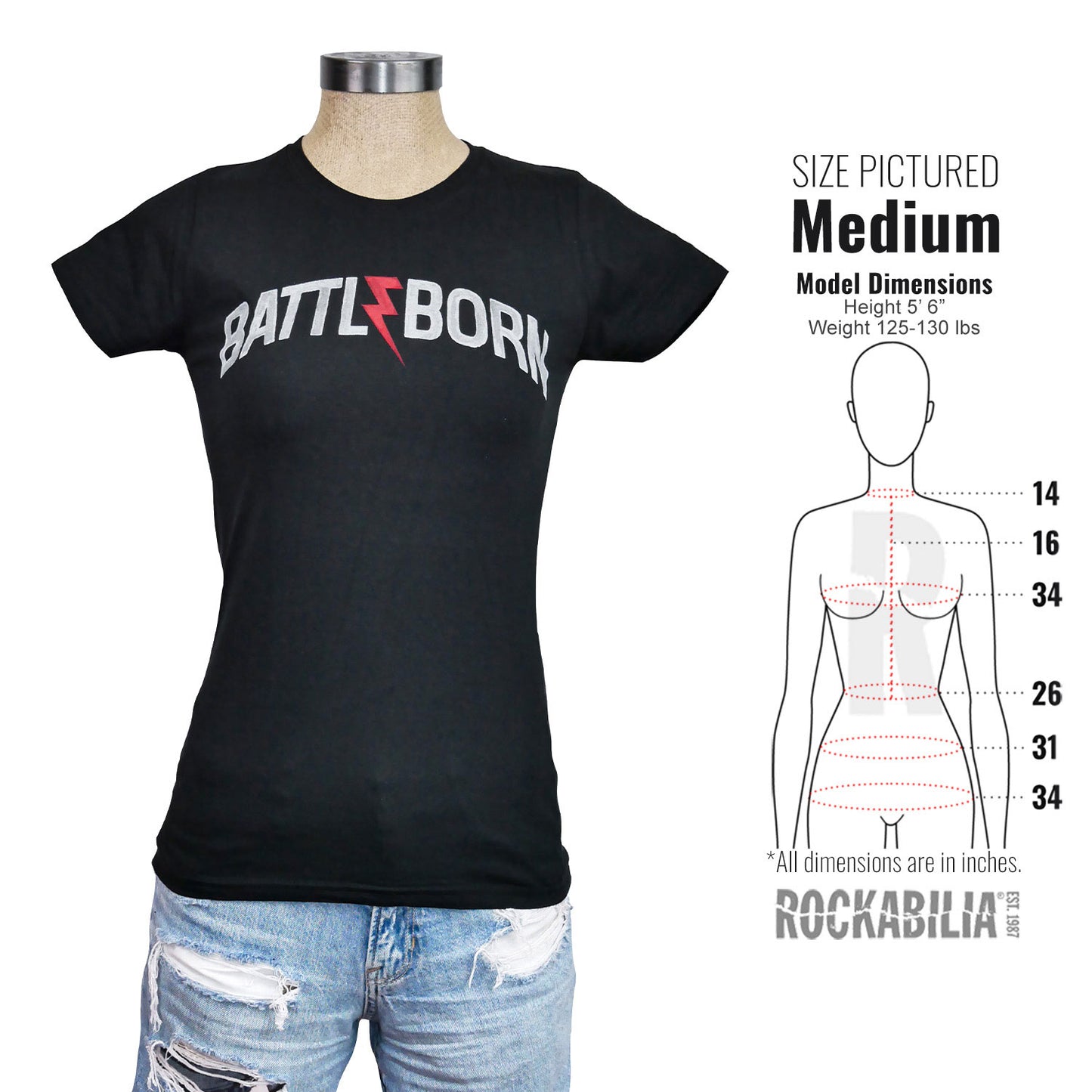 Battle Born 2012 Tour Soft Junior Top