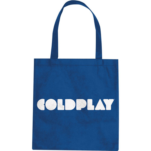 Coldplay Logo Grocery Tote Front
