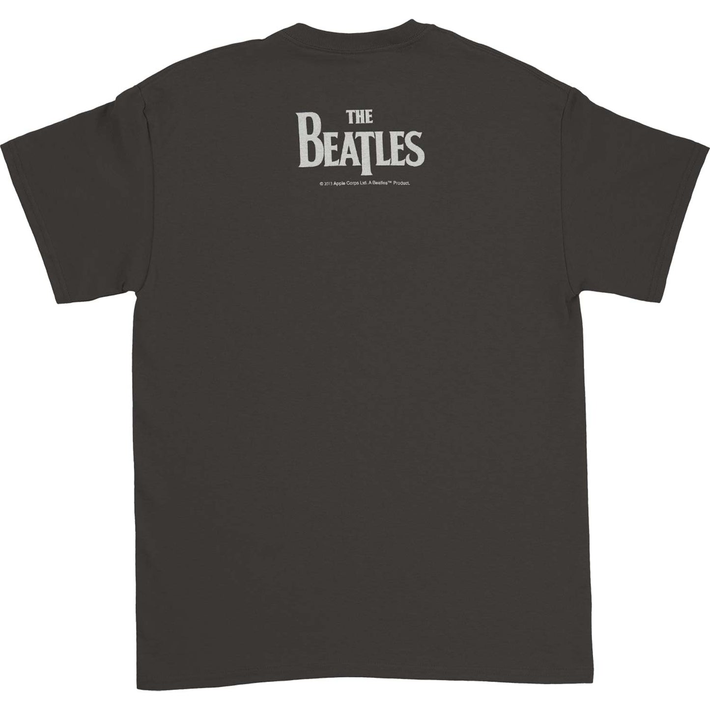 Beatles Sgt Pepper Charcoal Slim Fit T-shirt Back
