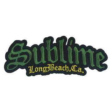 Sublime Long Beach Embroidered Patch Front