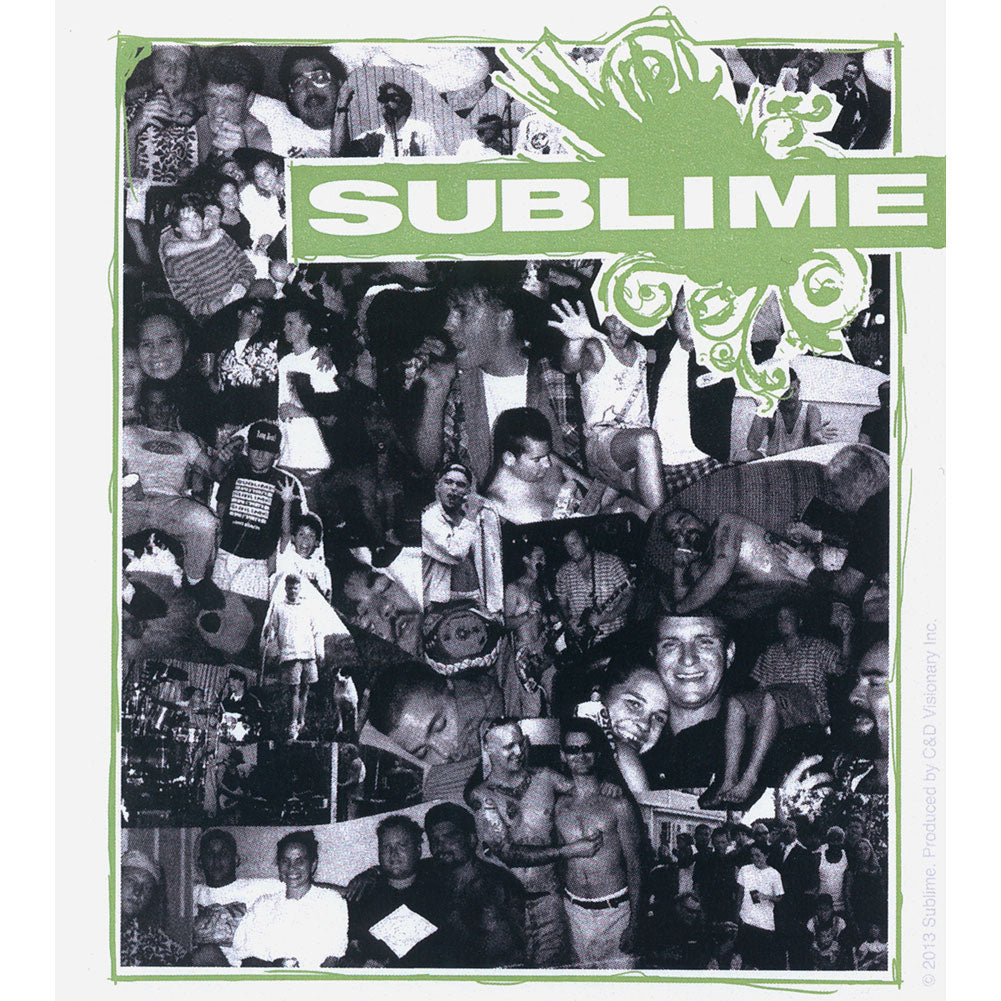 Sublime Collage Sticker Front