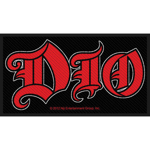 Dio Logo Woven Patch Front