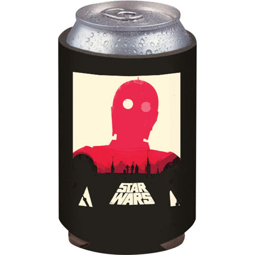 Star Wars C-3PO Poster Can Cooler Front