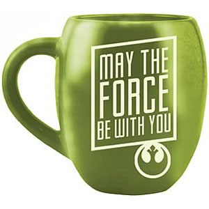 Star Wars May The Force Be With You Coffee Mug Back