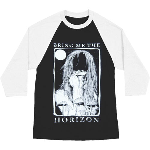 Bring Me The Horizon Shroom Girl Baseball Jersey Front