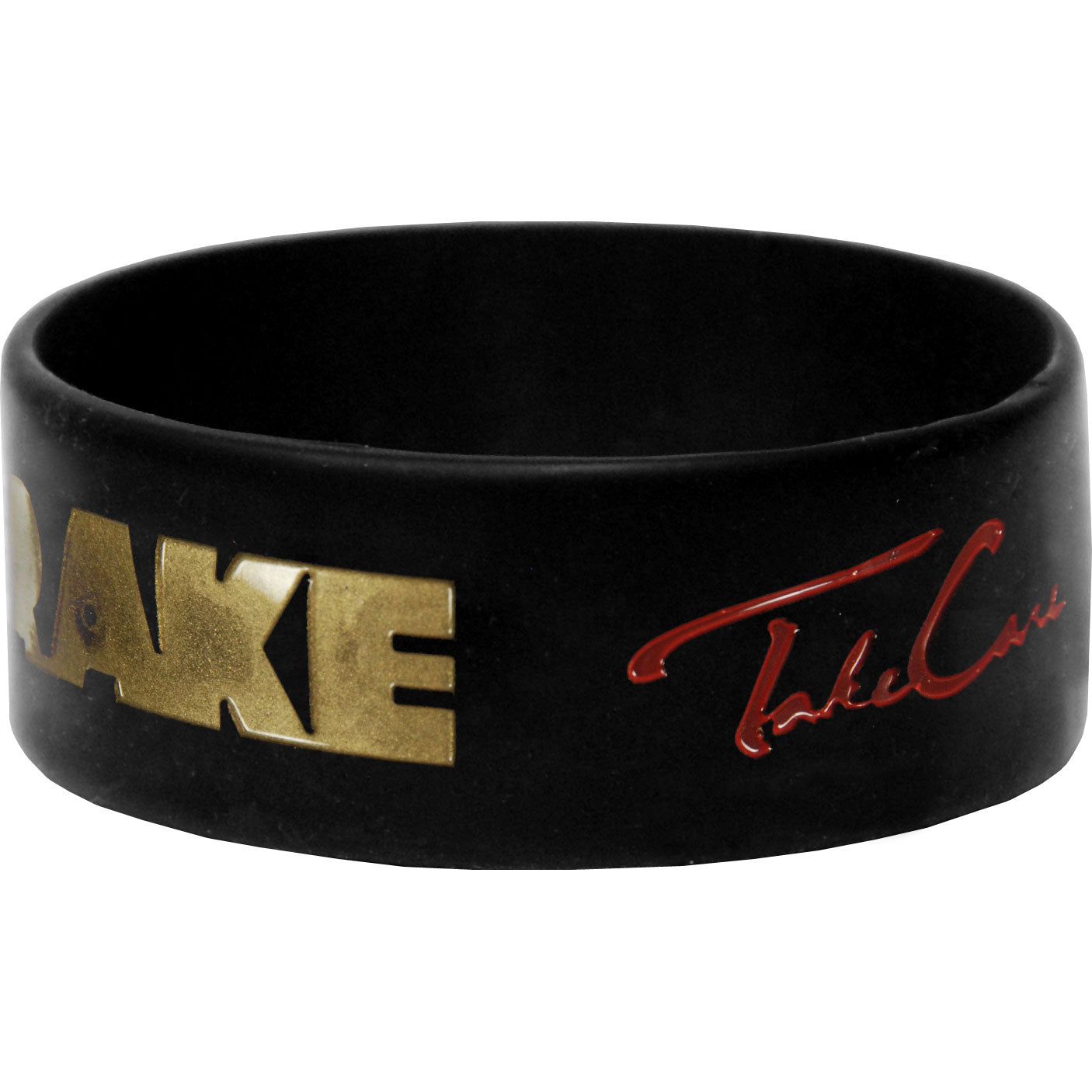 Drake Take Care Rubber Bracelet Front