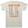 Calgary - Telluride 2013 Tour Slim Fit T-shirt