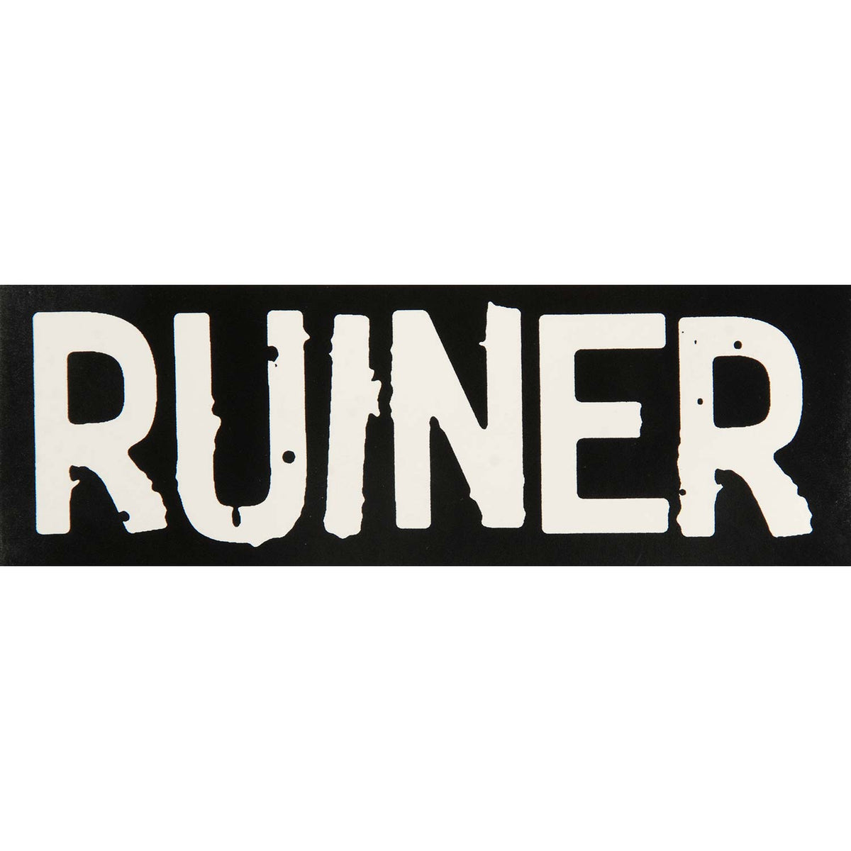 Ruiner Small Logo Sticker Front