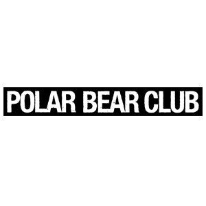 Polar Bear Club Oversized B/W Logo Sticker Front