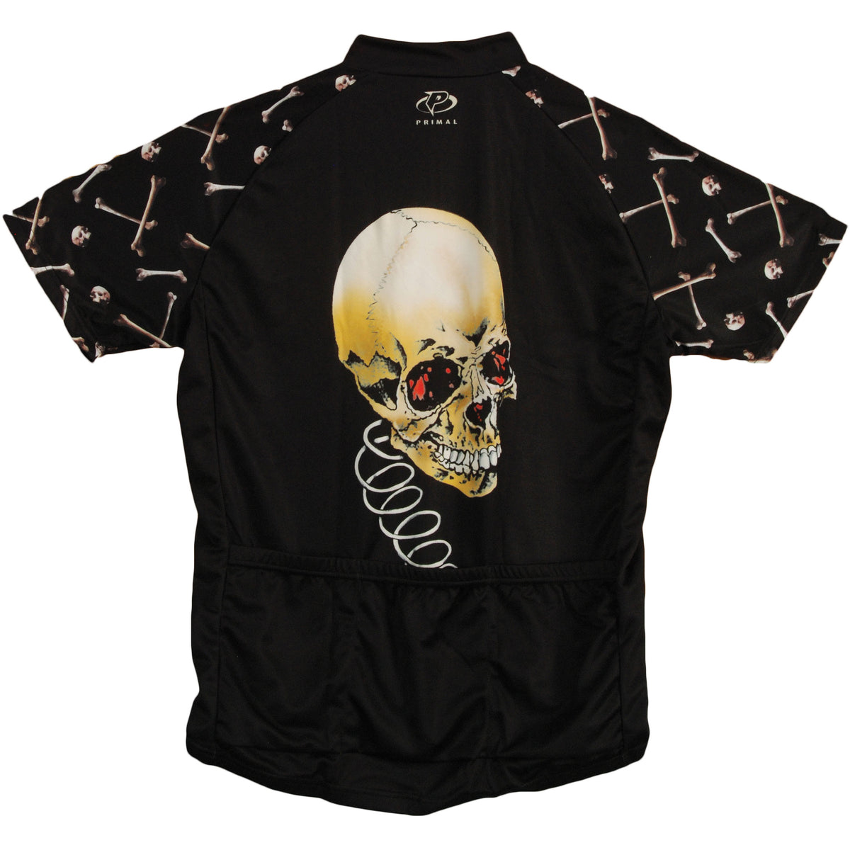 Rush Roll The Bones Cycling Jersey Back