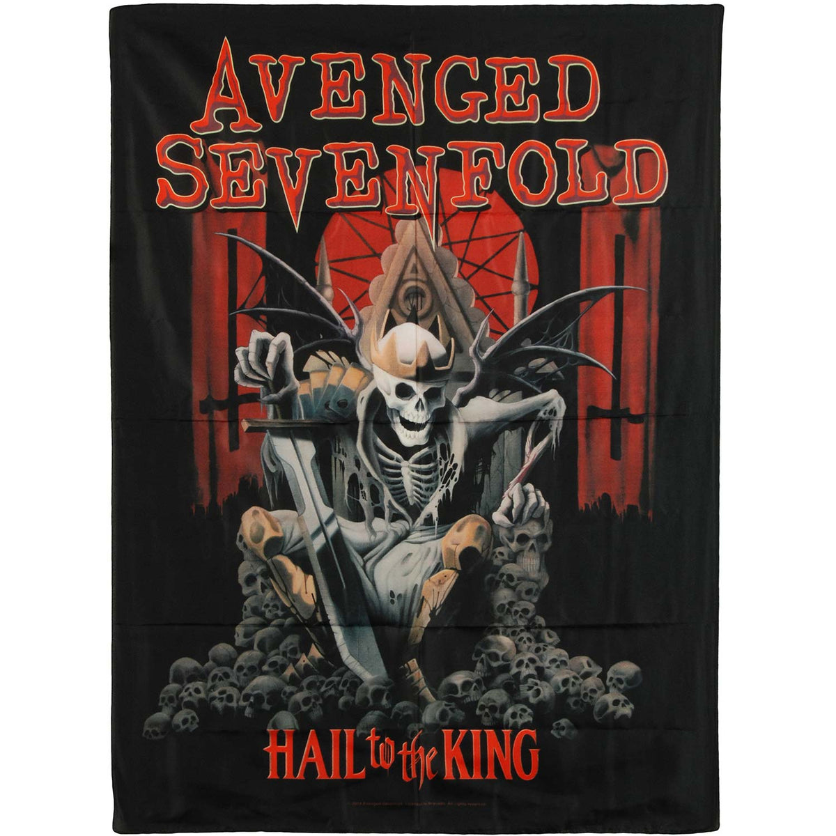 Avenged Sevenfold Hail to the King Poster Flag Front