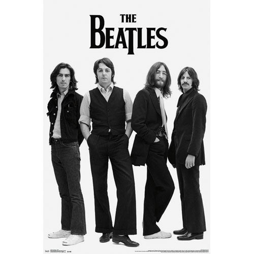 Beatles Beatles White Domestic Poster