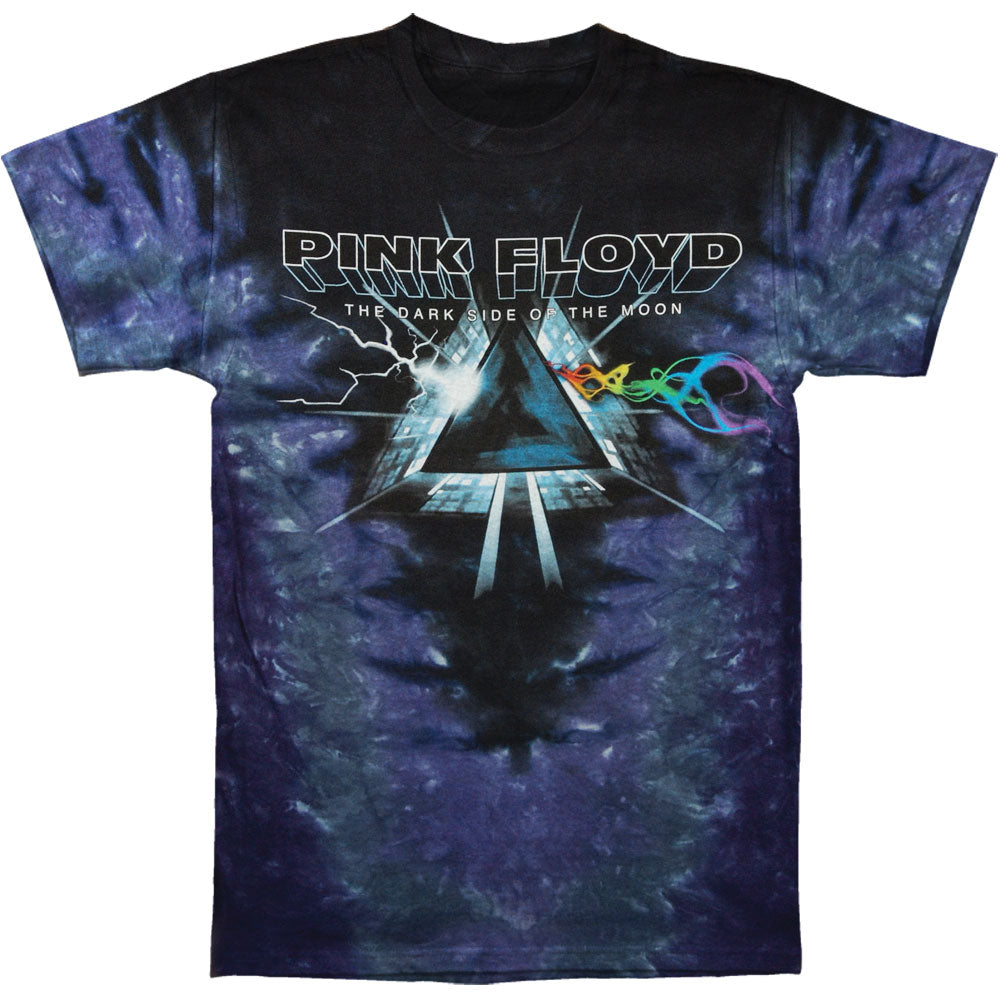 Pink Floyd Dark Side Vortex Tie Dye T-shirt Front