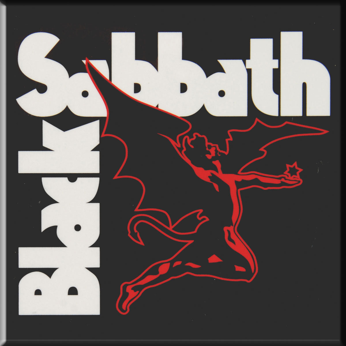 Black Sabbath Daemon Magnet Front