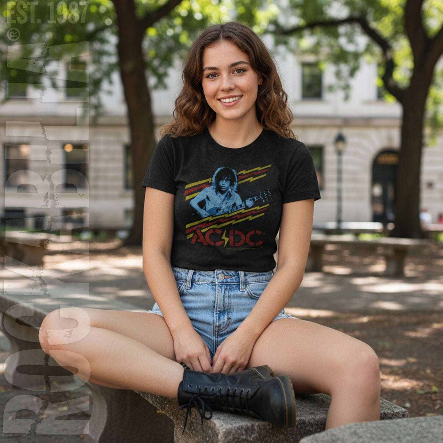 Classic Angus Tie Dye Junior Top