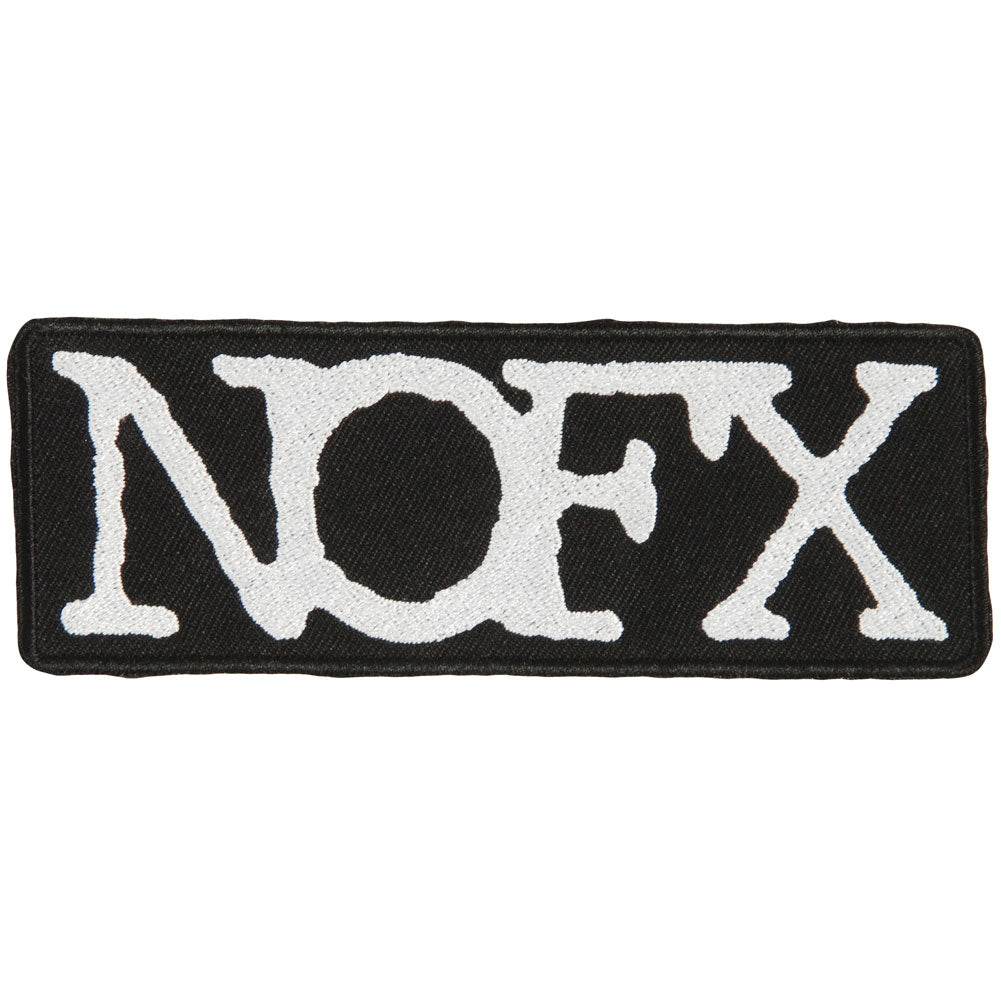 Official NOFX Logo Patch Embroidered Patch | Rockabilia