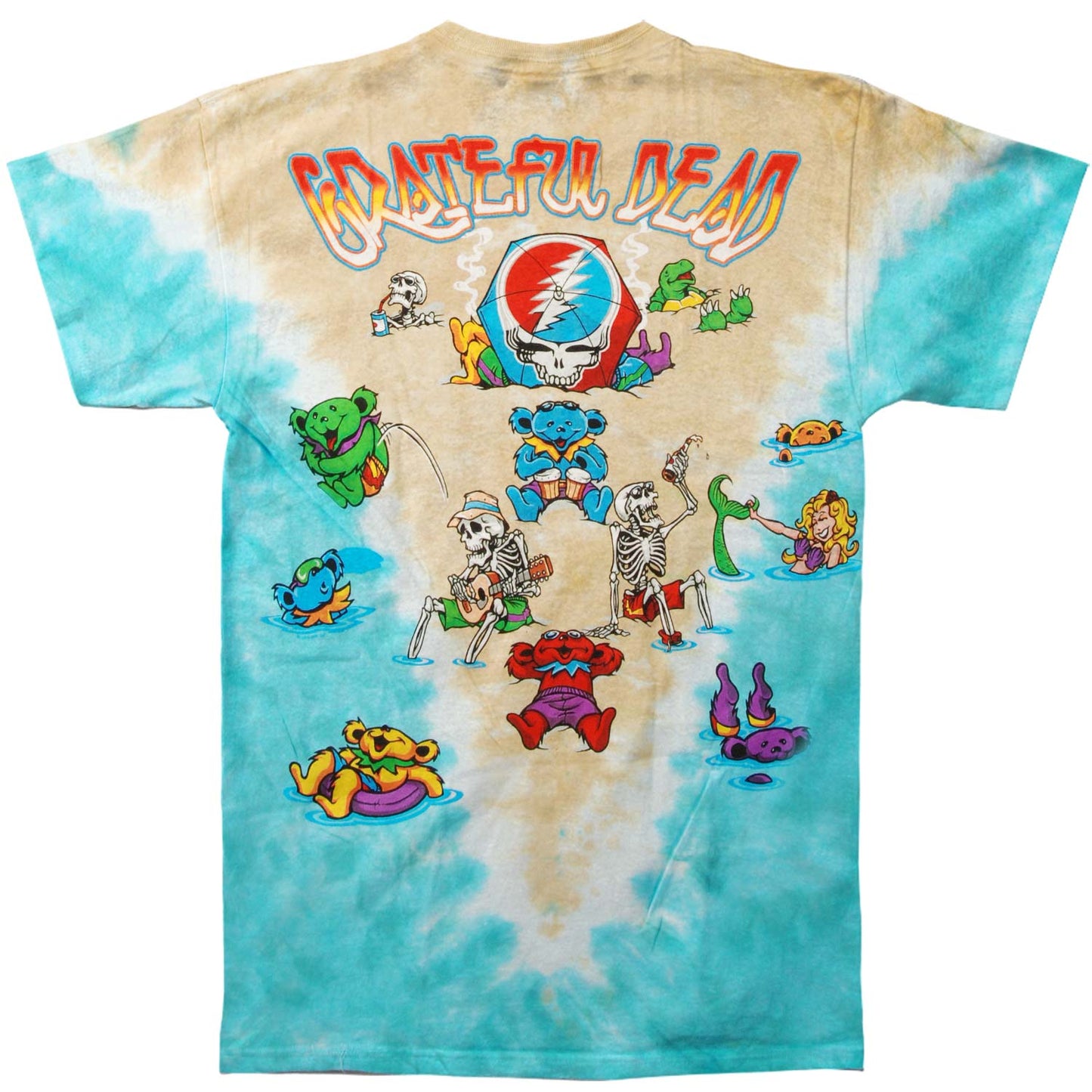 Grateful Dead Jam Bake Tie Dye T-shirt Back