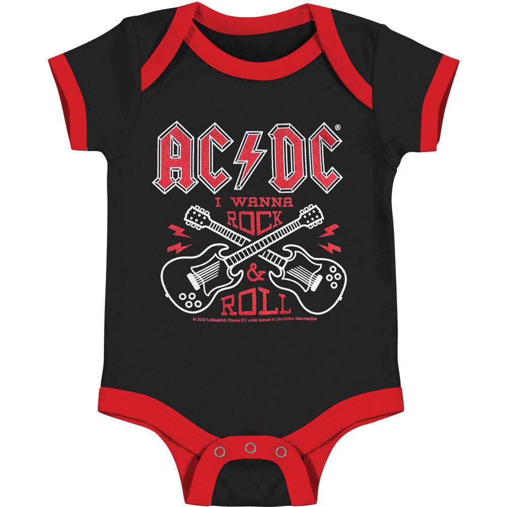 AC/DC Bodysuit Front