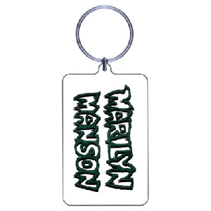 Marilyn Manson Plastic Key Chain Front