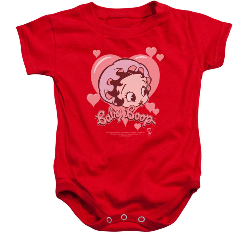 Betty Boop Baby Heart Bodysuit Front