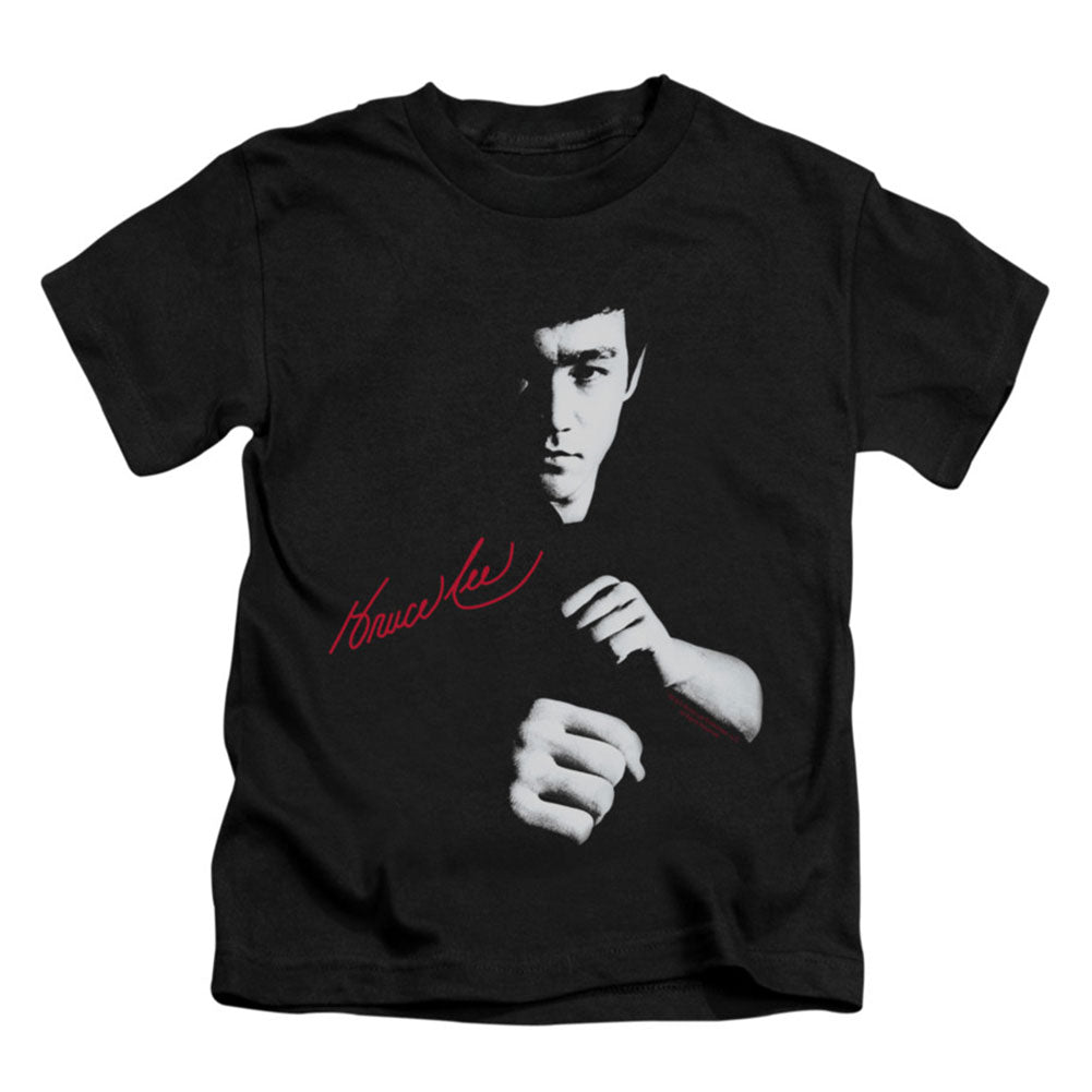 Bruce Lee The Dragon Awaits Childrens T-shirt Front