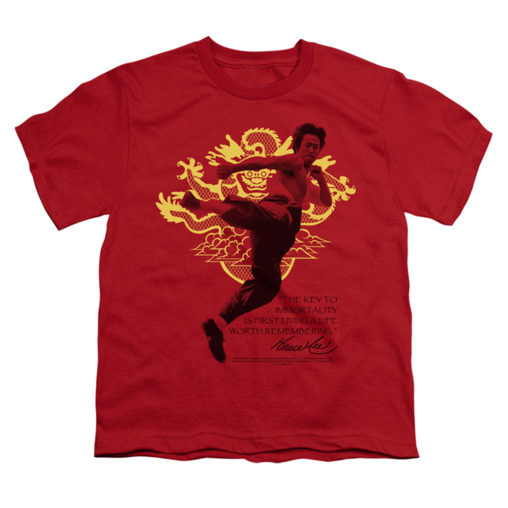 Bruce Lee Immortal Dragon Youth T-shirt