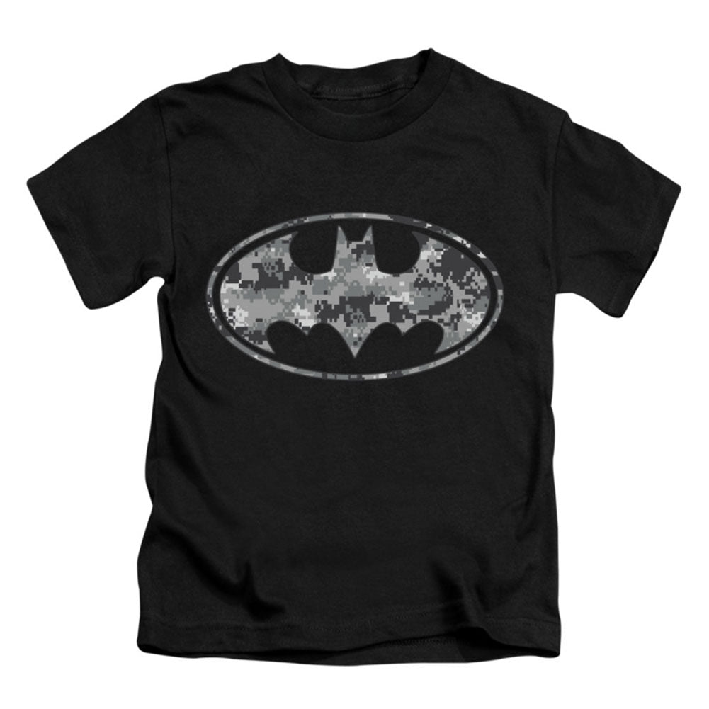 Batman Urban Camo Shield Childrens T-shirt Front