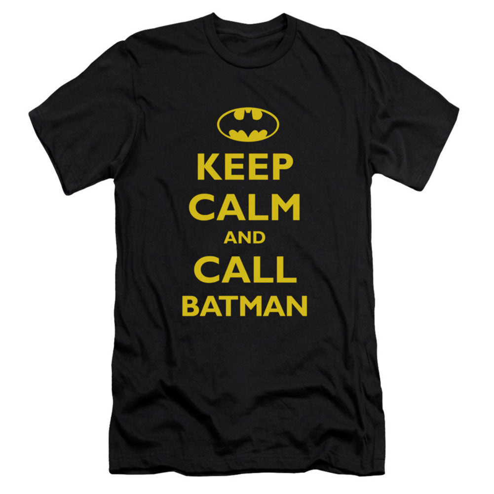Call Batman Slim Fit T-shirt Front