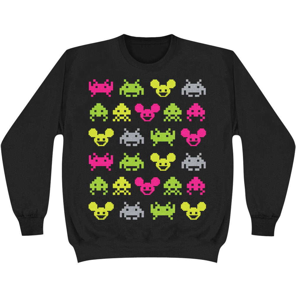 Deadmau5 Multi Invaders Sweatshirt Front