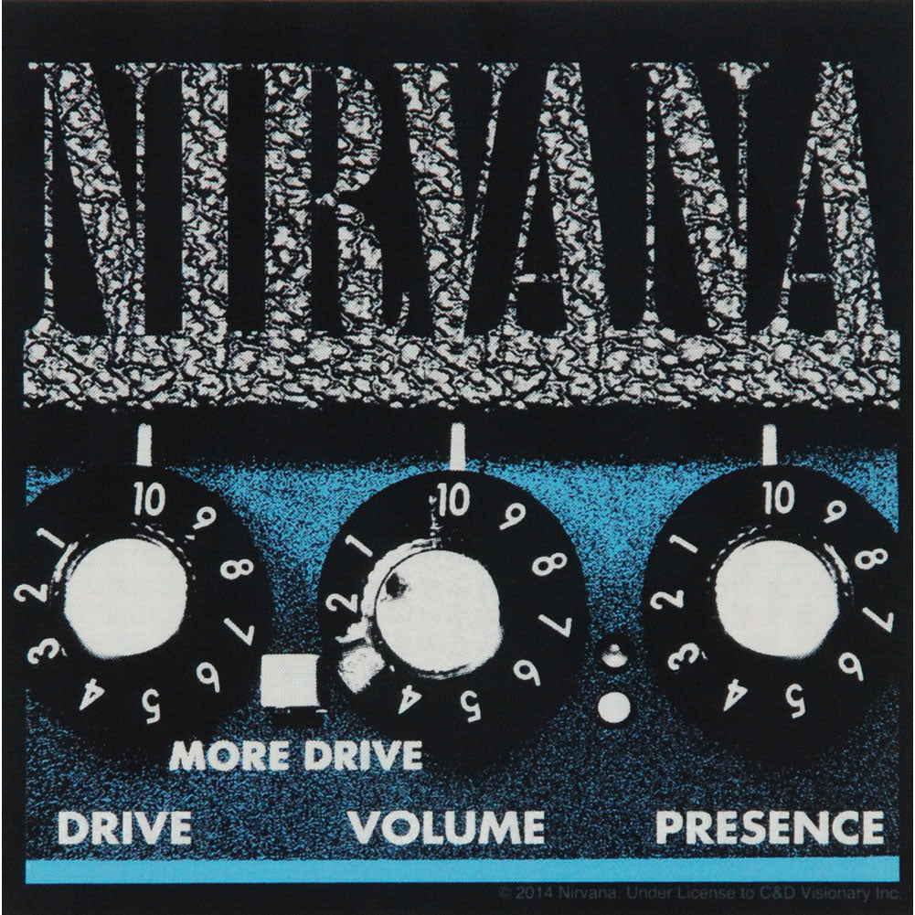Nirvana Amp Sticker Front