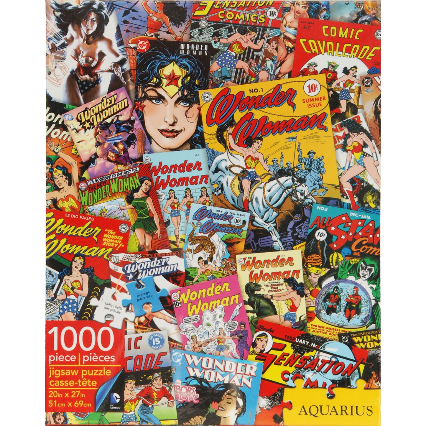 Wonder Woman Collage Puzzle