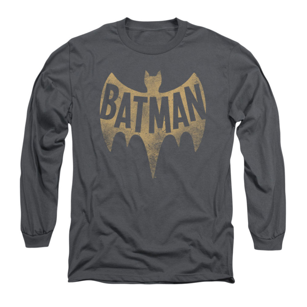 Batman Vintage Logo Long Sleeve Front