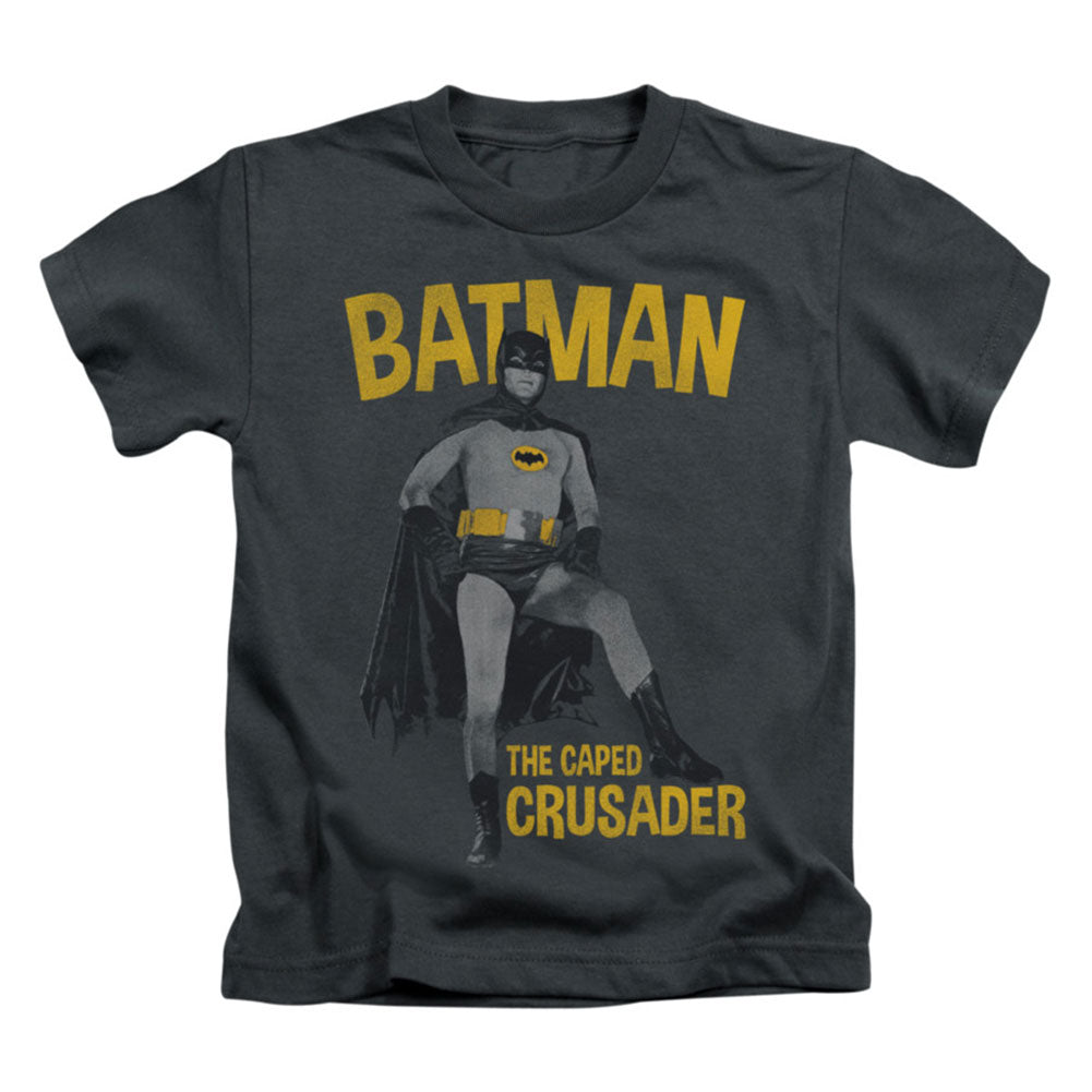 Batman Caped Crusader Childrens T-shirt Front