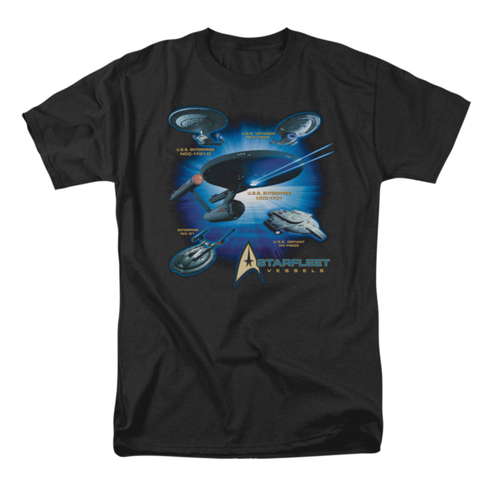 Star Trek Starfleet Vessels T-shirt