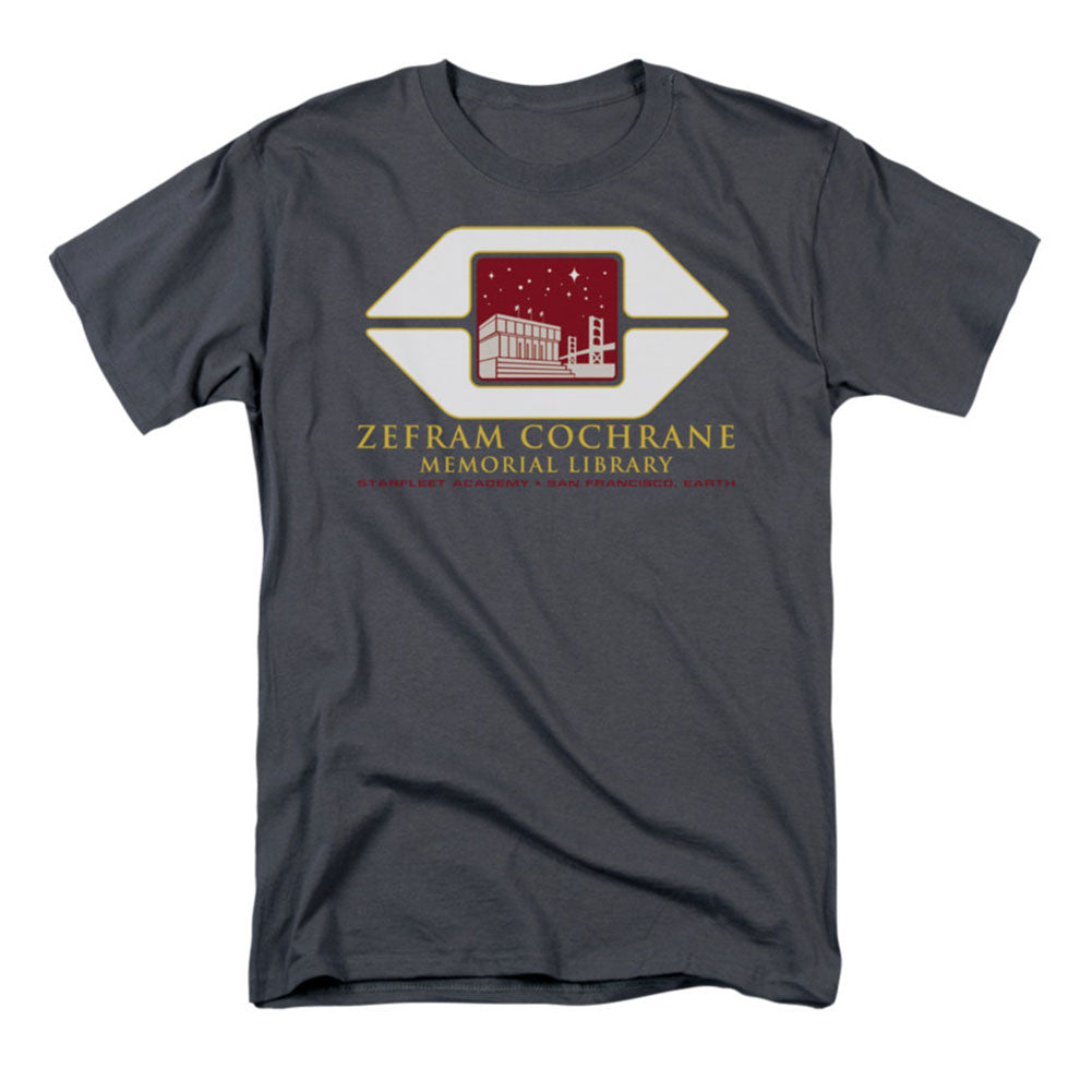 Star Trek Cochrane Library T-shirt