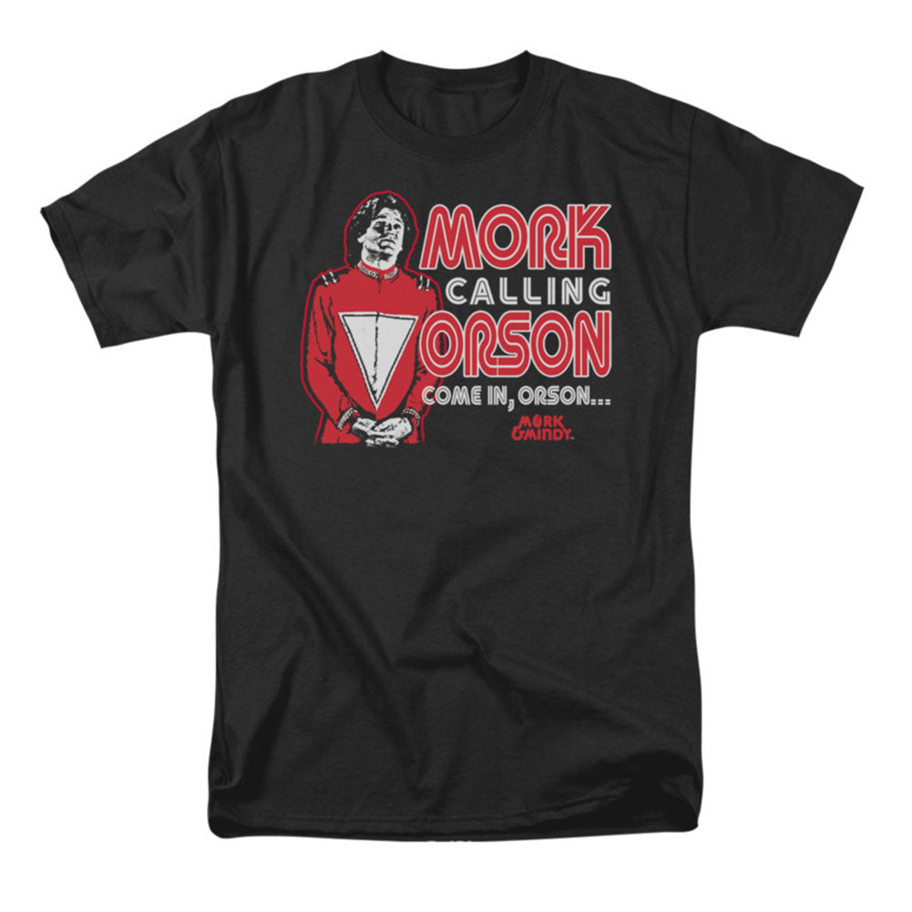 Mork & Mindy Mork Calling Orson T-shirt