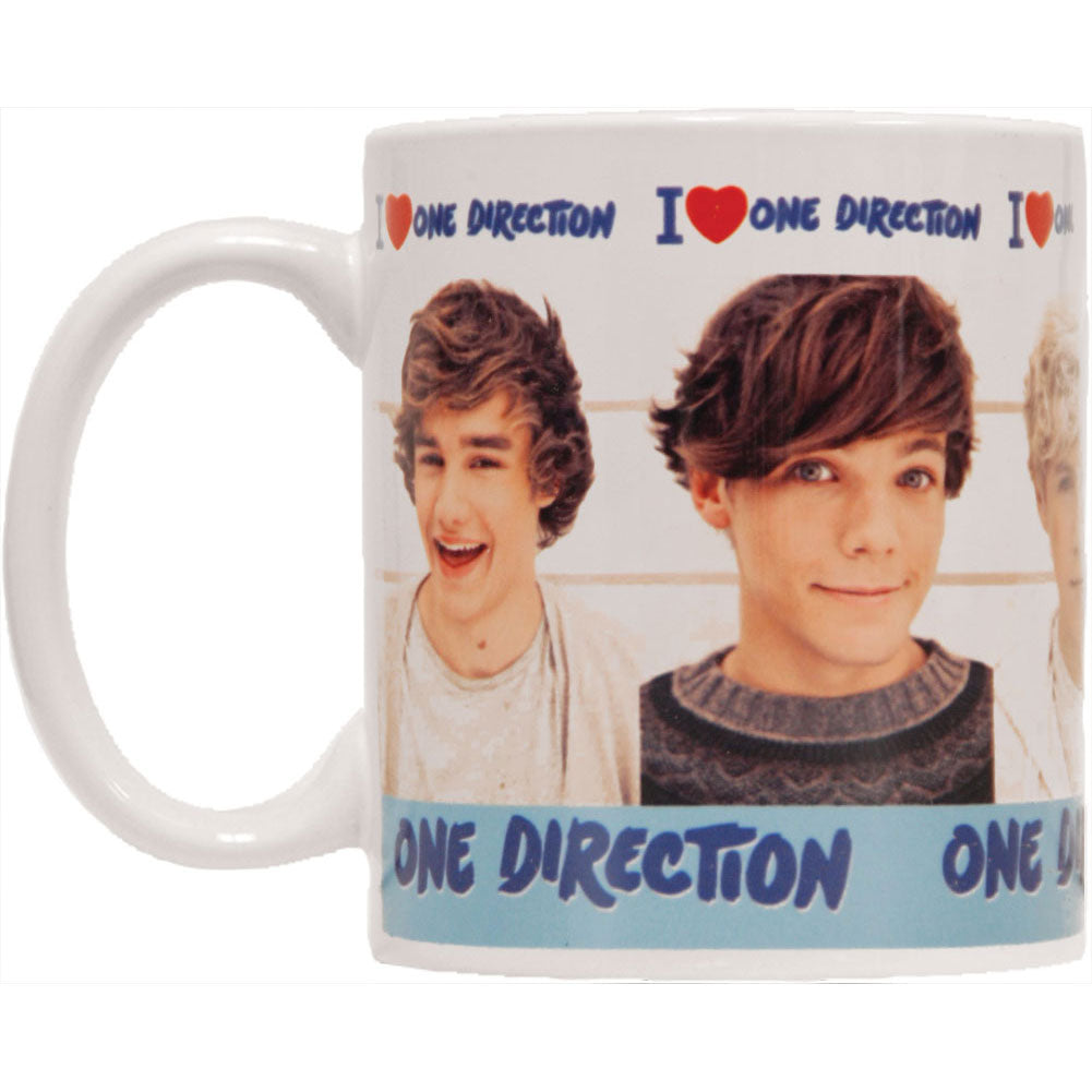 One Direction I Heart 1D Coffee Mug Front